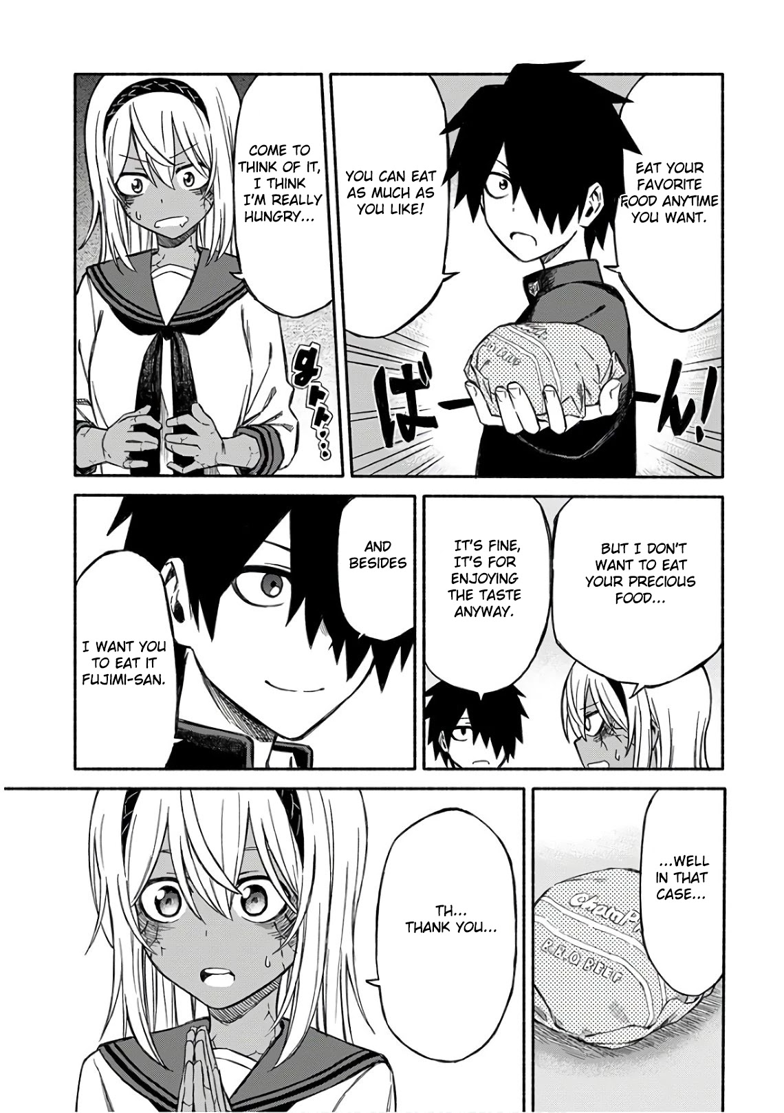 Zombi Shoujo no Fujimi-san Chapter 3 page 7 - Chapter 3