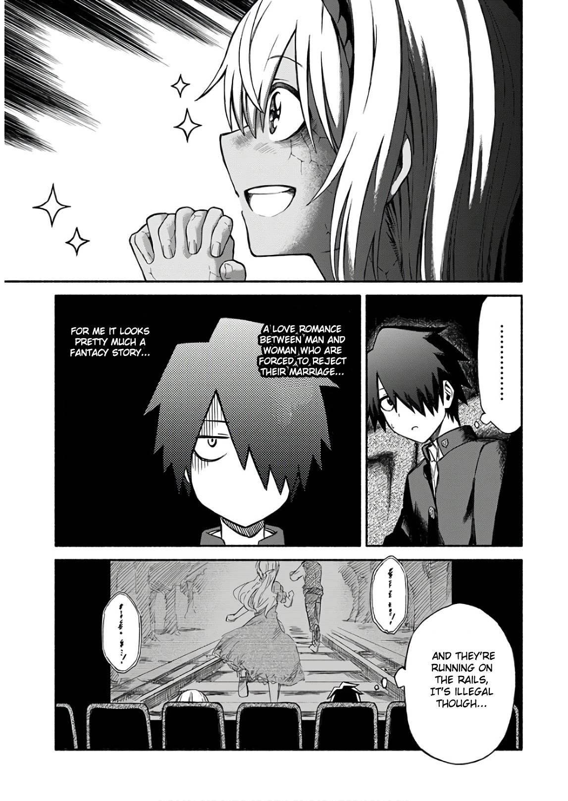Zombi Shoujo no Fujimi-san Chapter 4 page 10 - Chapter 4