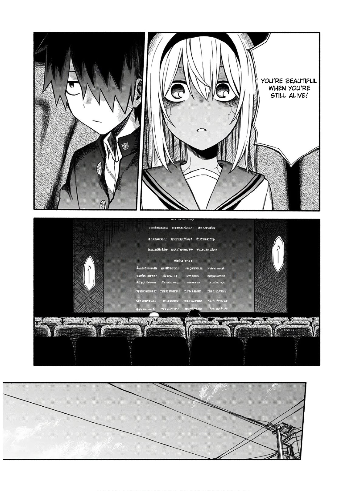 Zombi Shoujo no Fujimi-san Chapter 4 page 12 - Chapter 4