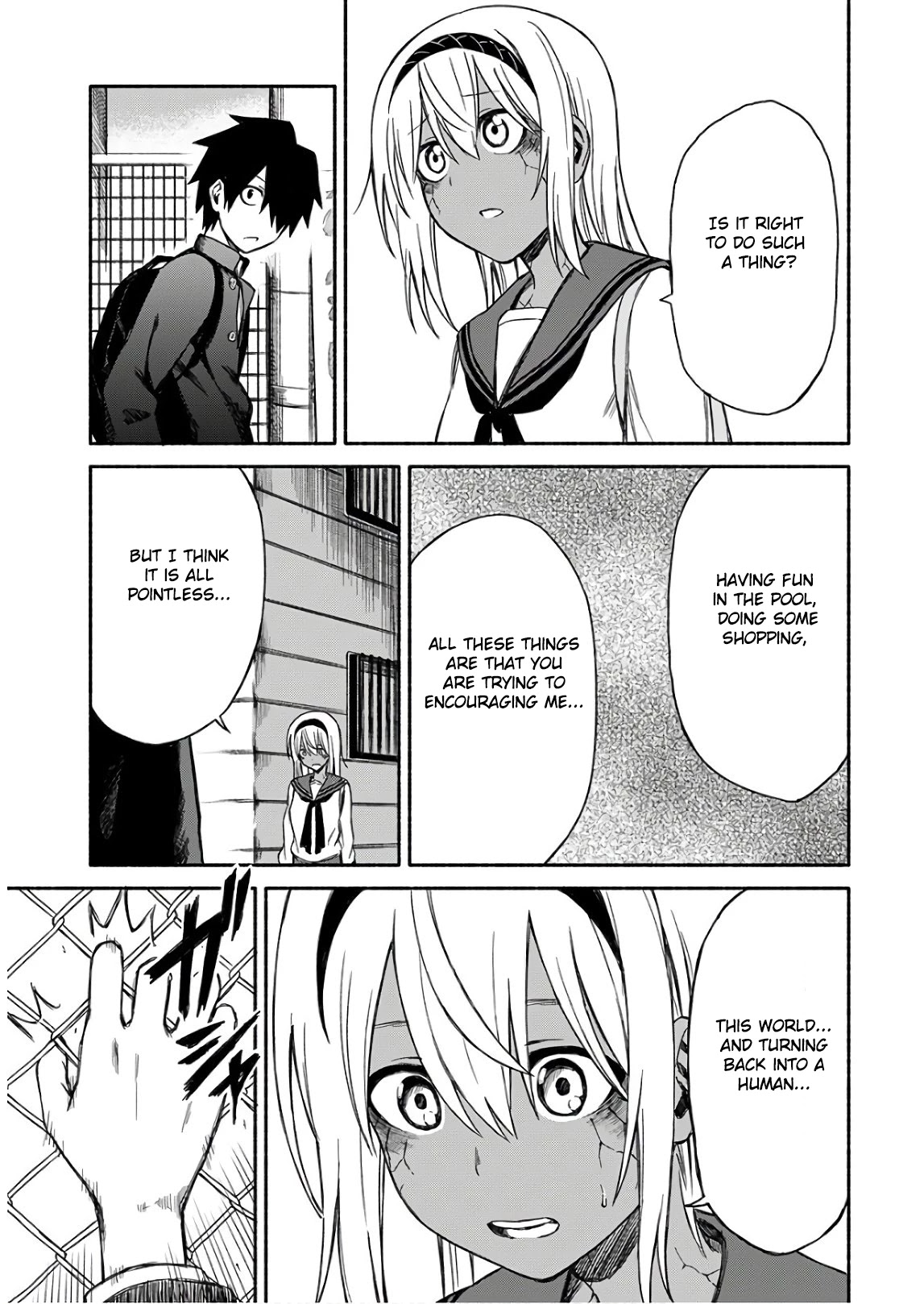 Zombi Shoujo no Fujimi-san Chapter 4 page 14 - Chapter 4