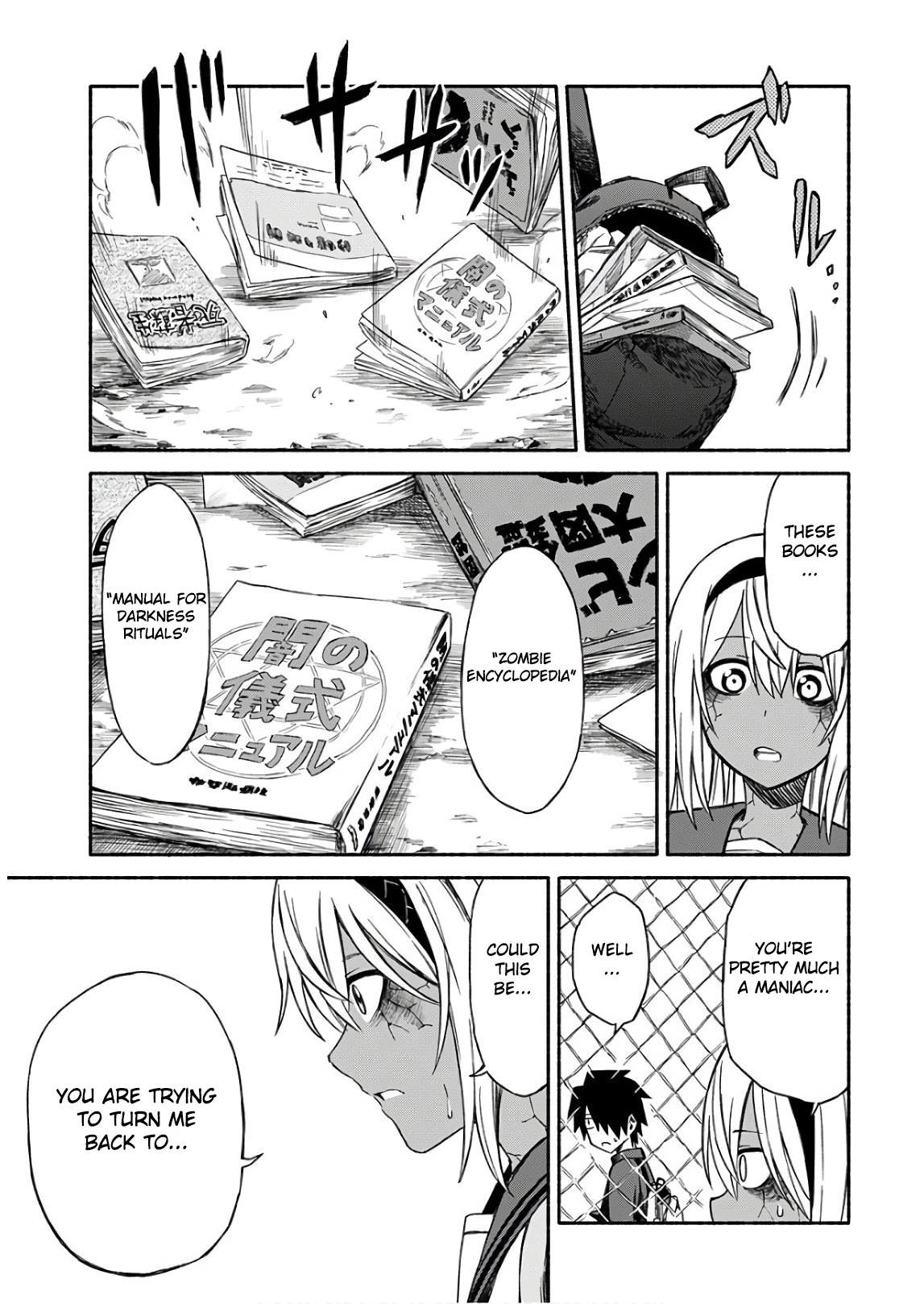 Zombi Shoujo no Fujimi-san Chapter 4 page 16 - Chapter 4