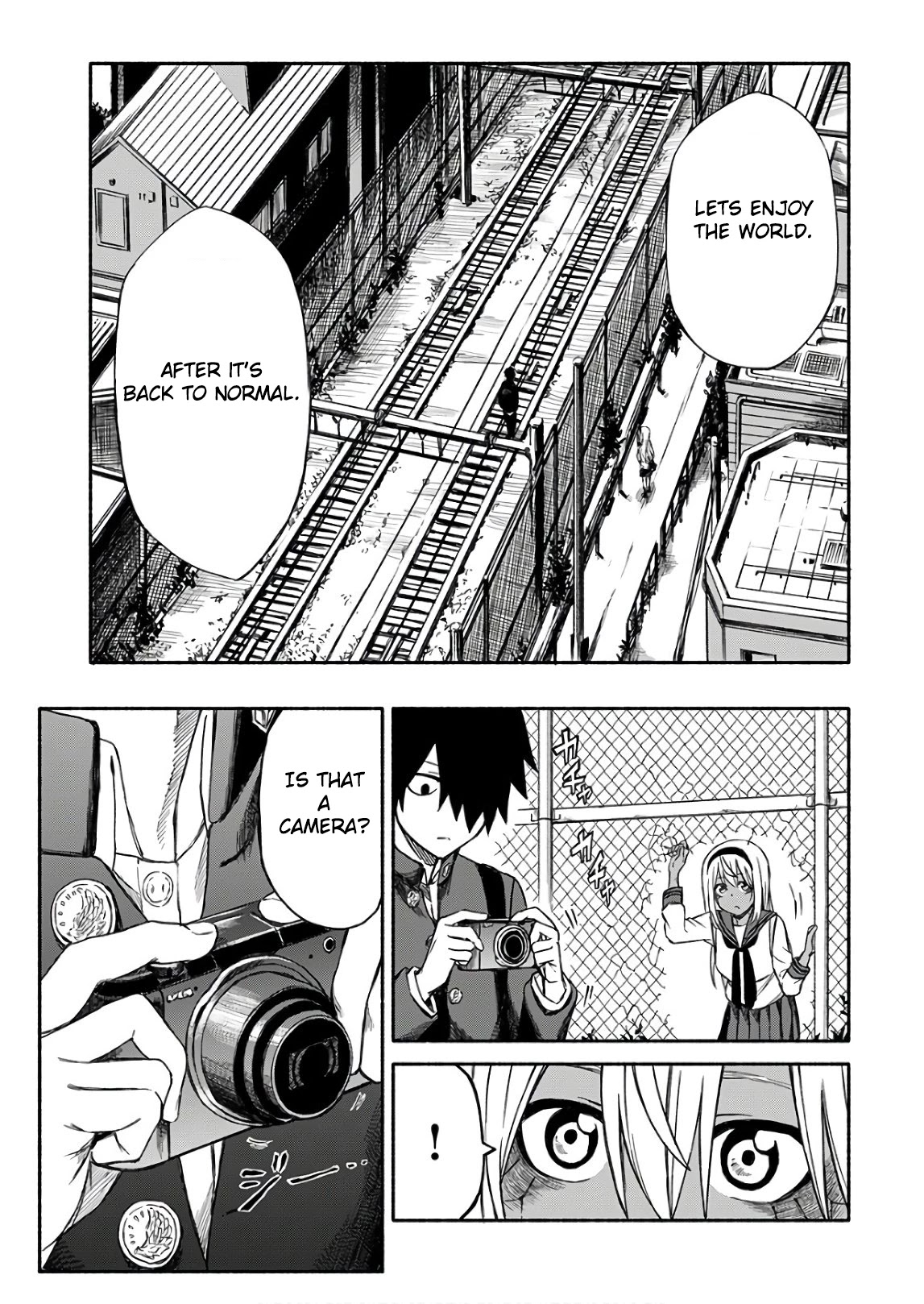 Zombi Shoujo no Fujimi-san Chapter 4 page 22 - Chapter 4