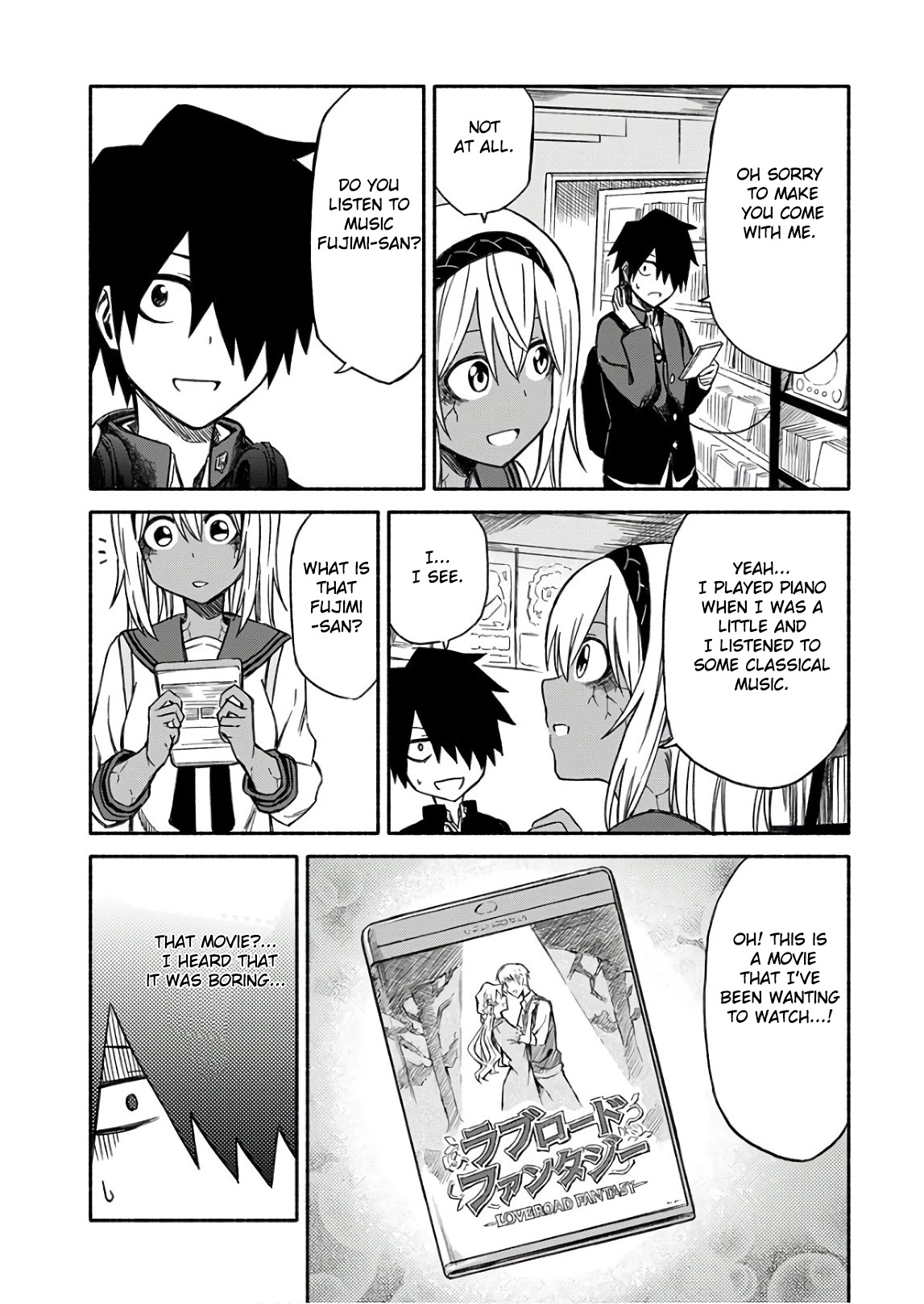 Zombi Shoujo no Fujimi-san Chapter 4 page 6 - Chapter 4