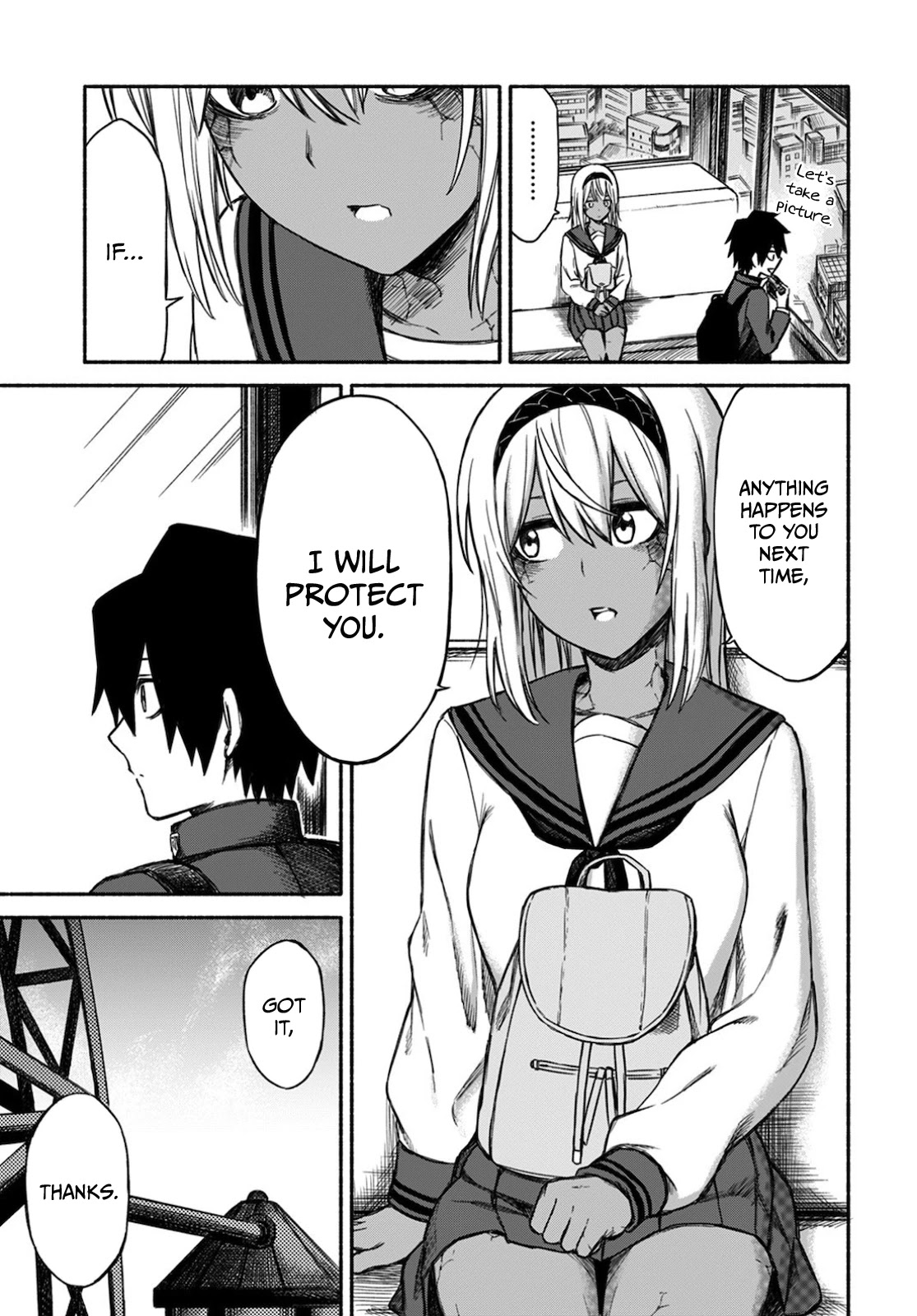 Zombi Shoujo no Fujimi-san Chapter 6 page 19 - Chapter 6
