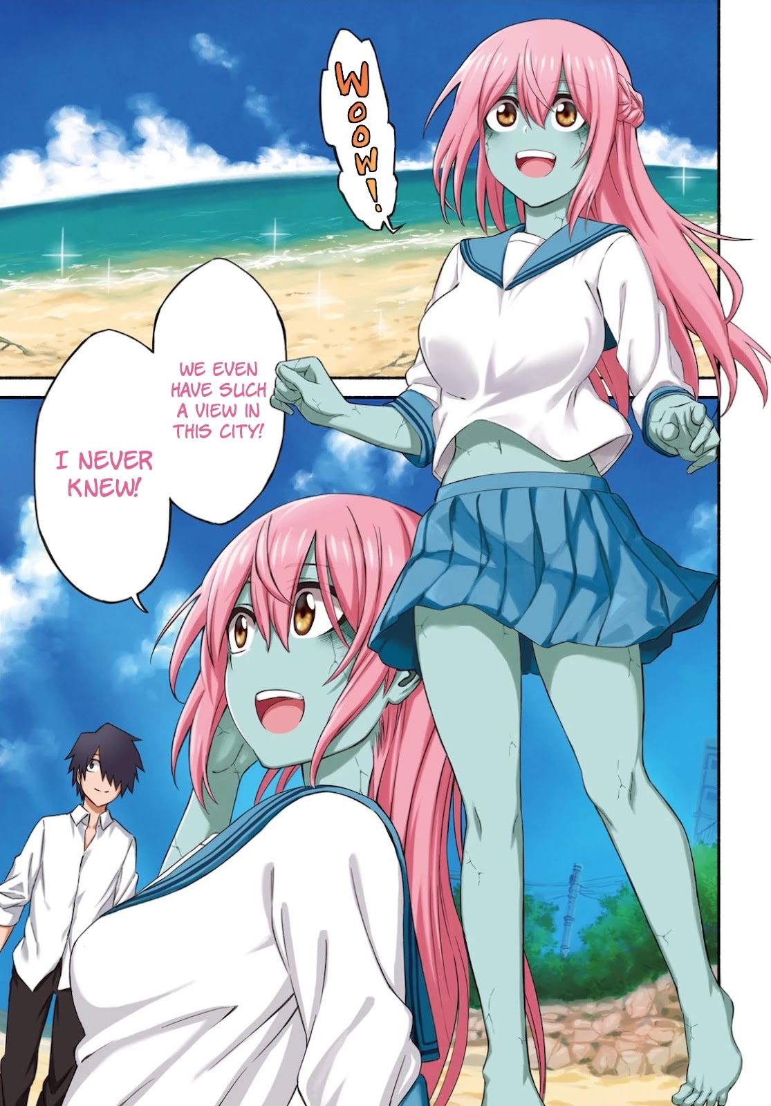 Zombi Shoujo no Fujimi-san Chapter 7 page 2 - Chapter 7