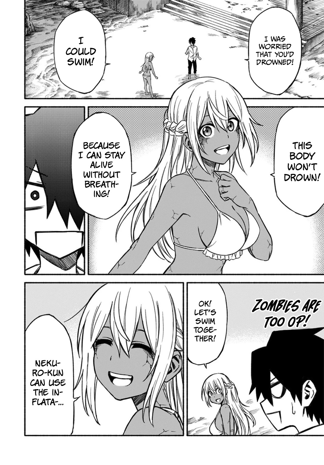 Zombi Shoujo no Fujimi-san Chapter 7 page 24 - Chapter 7