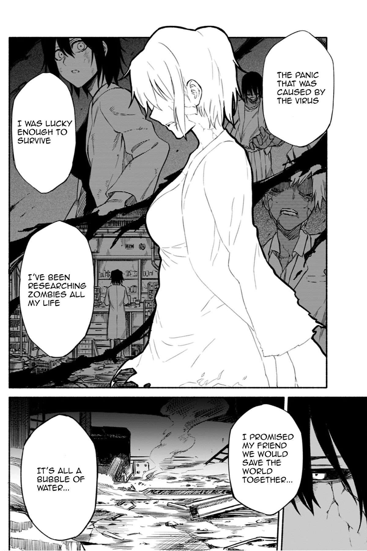 Zombi Shoujo no Fujimi-san Chapter 8 page 7 - Chapter 8