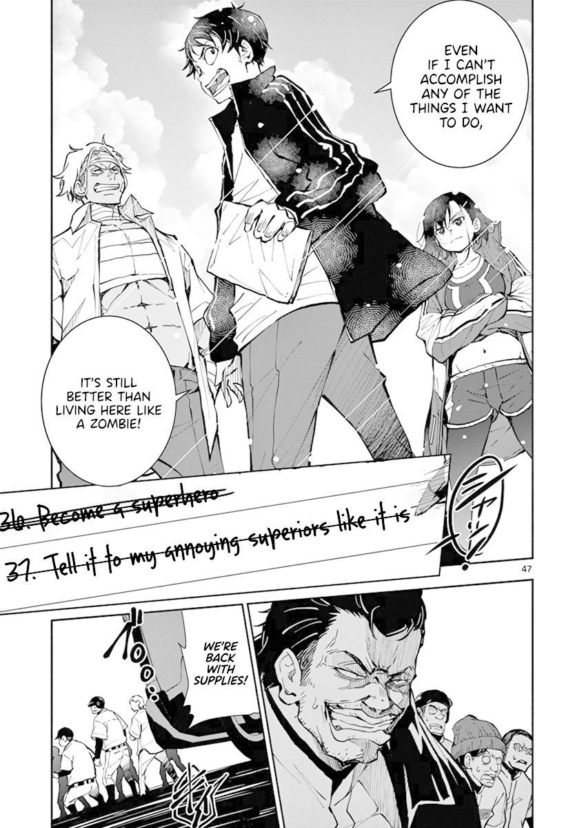 Zombie 100 ~100 Things I Want to do Before I Become a Zombie~ Chapter 10 page 46 - Chapter 10: SA of the Dead 2