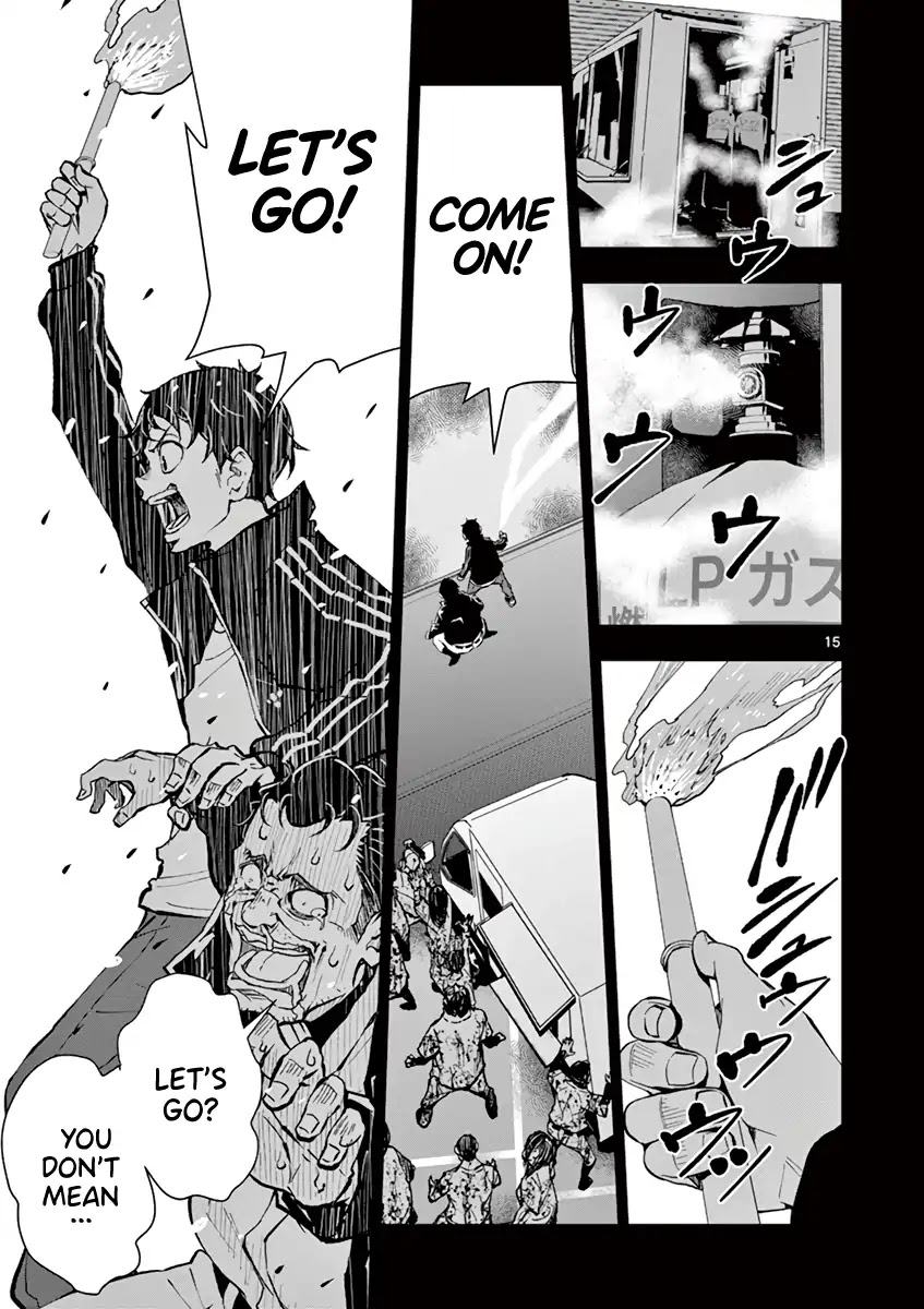 Zombie 100 ~100 Things I Want to do Before I Become a Zombie~ Chapter 11 page 15 - Chapter 11: SA of the Dead 3