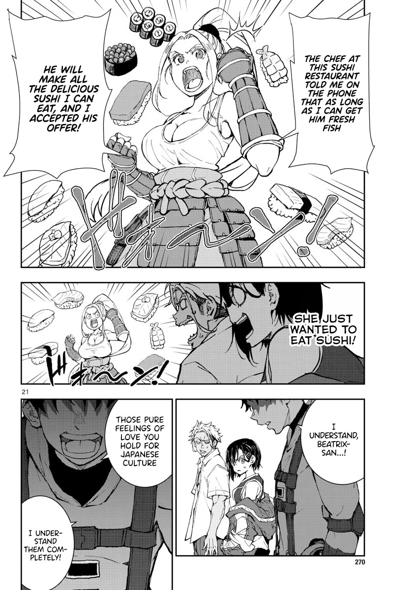 Zombie 100 ~100 Things I Want to do Before I Become a Zombie~ Chapter 12 page 18 - Chapter 12: Sushi of the Dead