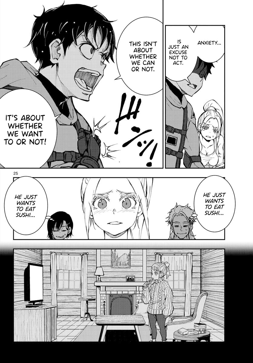 Zombie 100 ~100 Things I Want to do Before I Become a Zombie~ Chapter 12 page 22 - Chapter 12: Sushi of the Dead