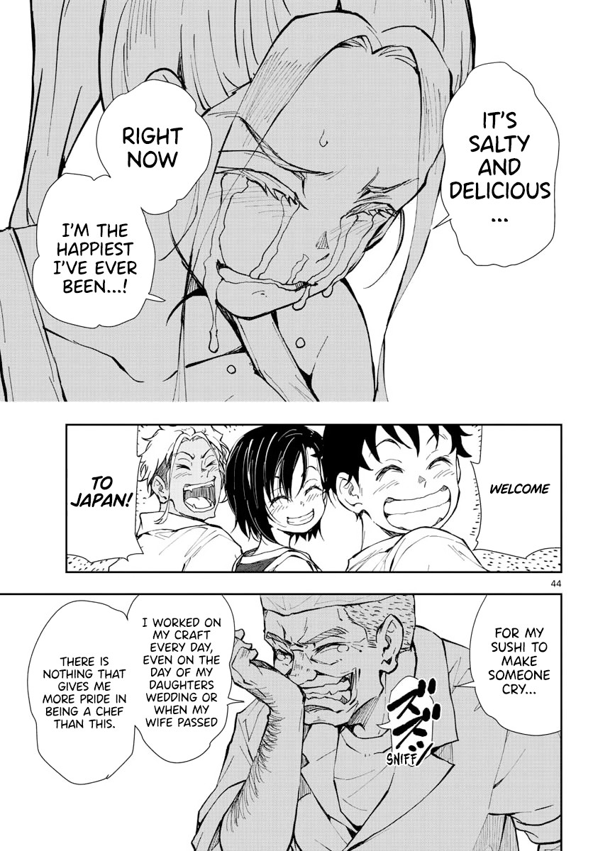 Zombie 100 ~100 Things I Want to do Before I Become a Zombie~ Chapter 12 page 39 - Chapter 12: Sushi of the Dead