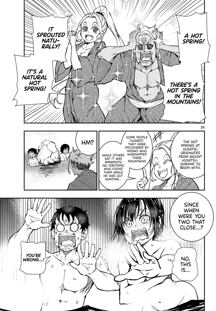 Zombie 100 ~100 Things I Want to do Before I Become a Zombie~ Chapter 13 page 37 - Chapter 13: Hot Springs of the Dead