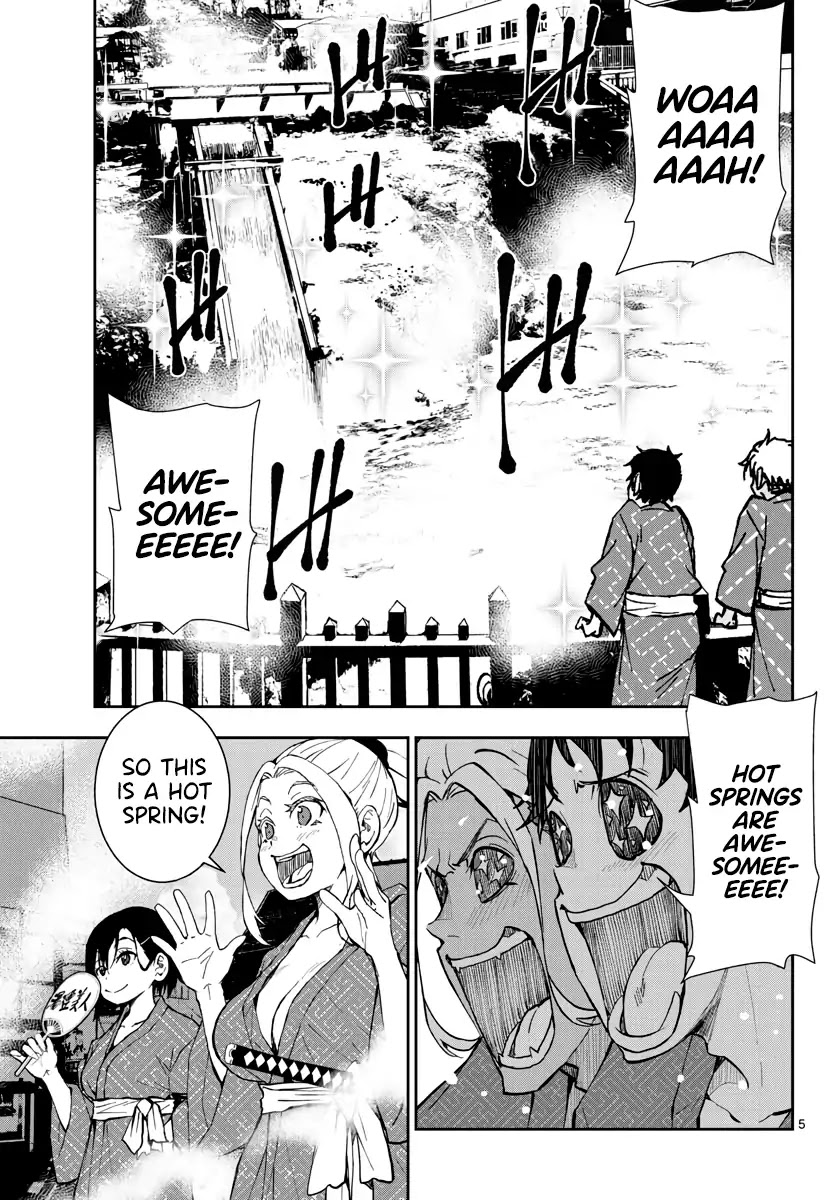 Zombie 100 ~100 Things I Want to do Before I Become a Zombie~ Chapter 13 page 5 - Chapter 13: Hot Springs of the Dead