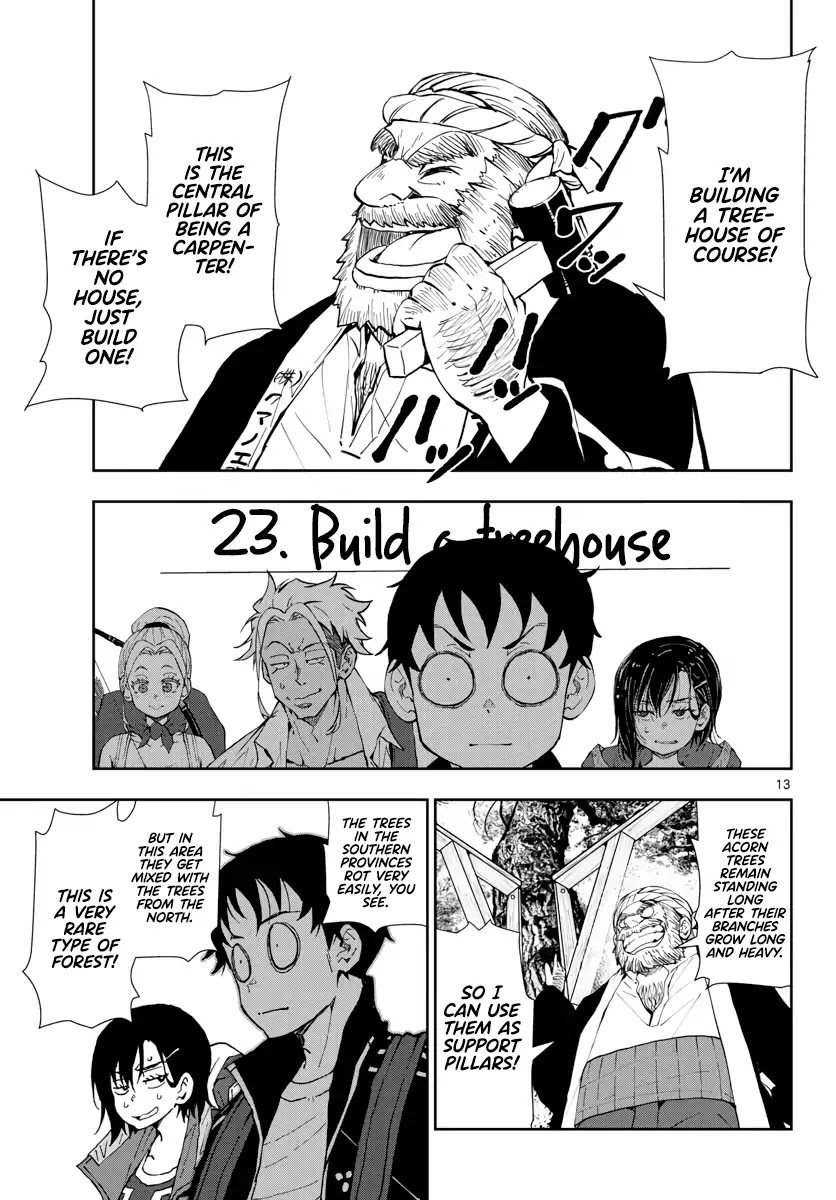 Zombie 100 ~100 Things I Want to do Before I Become a Zombie~ Chapter 14 page 14 - Chapter 14: Treehouse of the Dead