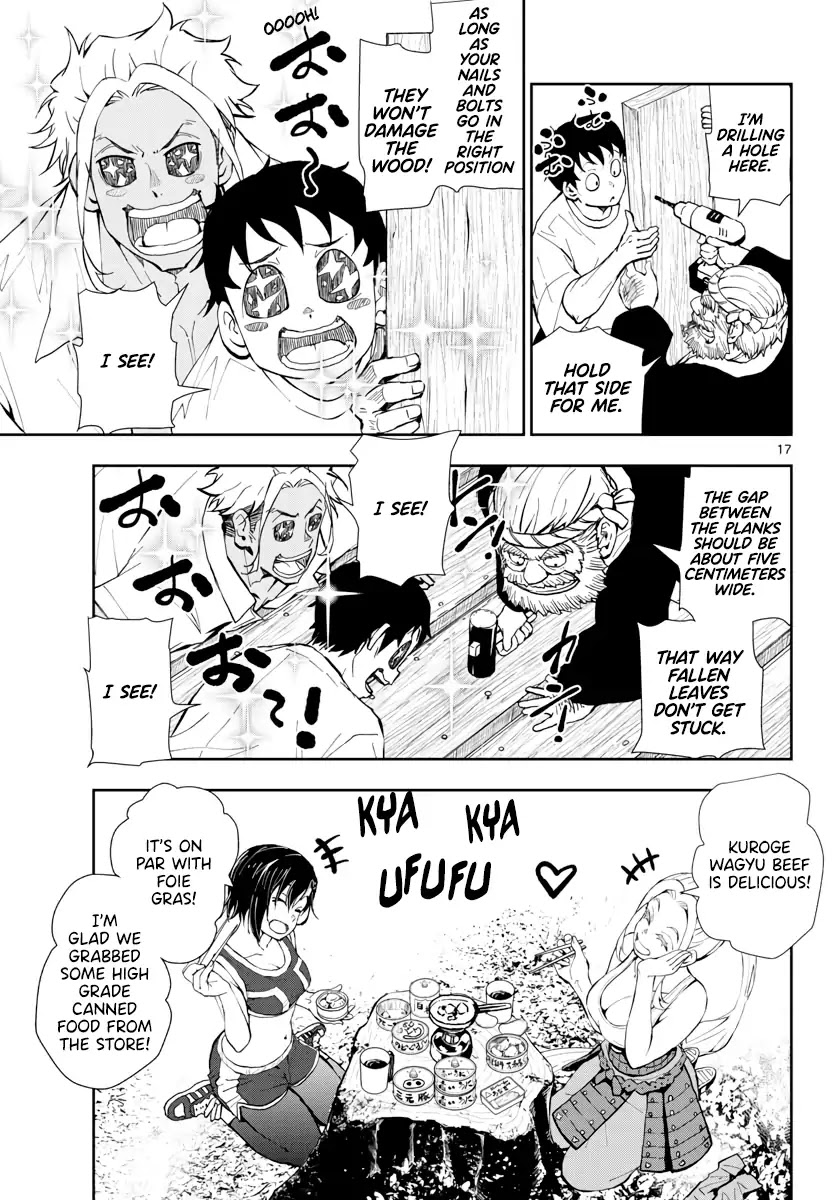 Zombie 100 ~100 Things I Want to do Before I Become a Zombie~ Chapter 14 page 17 - Chapter 14: Treehouse of the Dead