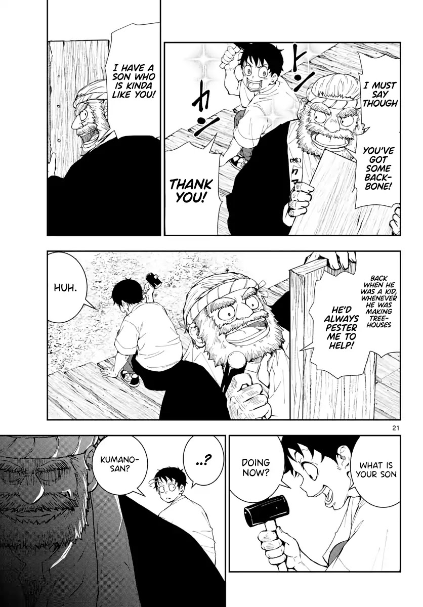 Zombie 100 ~100 Things I Want to do Before I Become a Zombie~ Chapter 14 page 21 - Chapter 14: Treehouse of the Dead