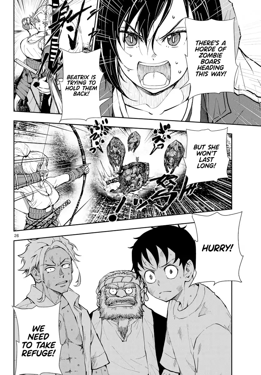 Zombie 100 ~100 Things I Want to do Before I Become a Zombie~ Chapter 14 page 26 - Chapter 14: Treehouse of the Dead