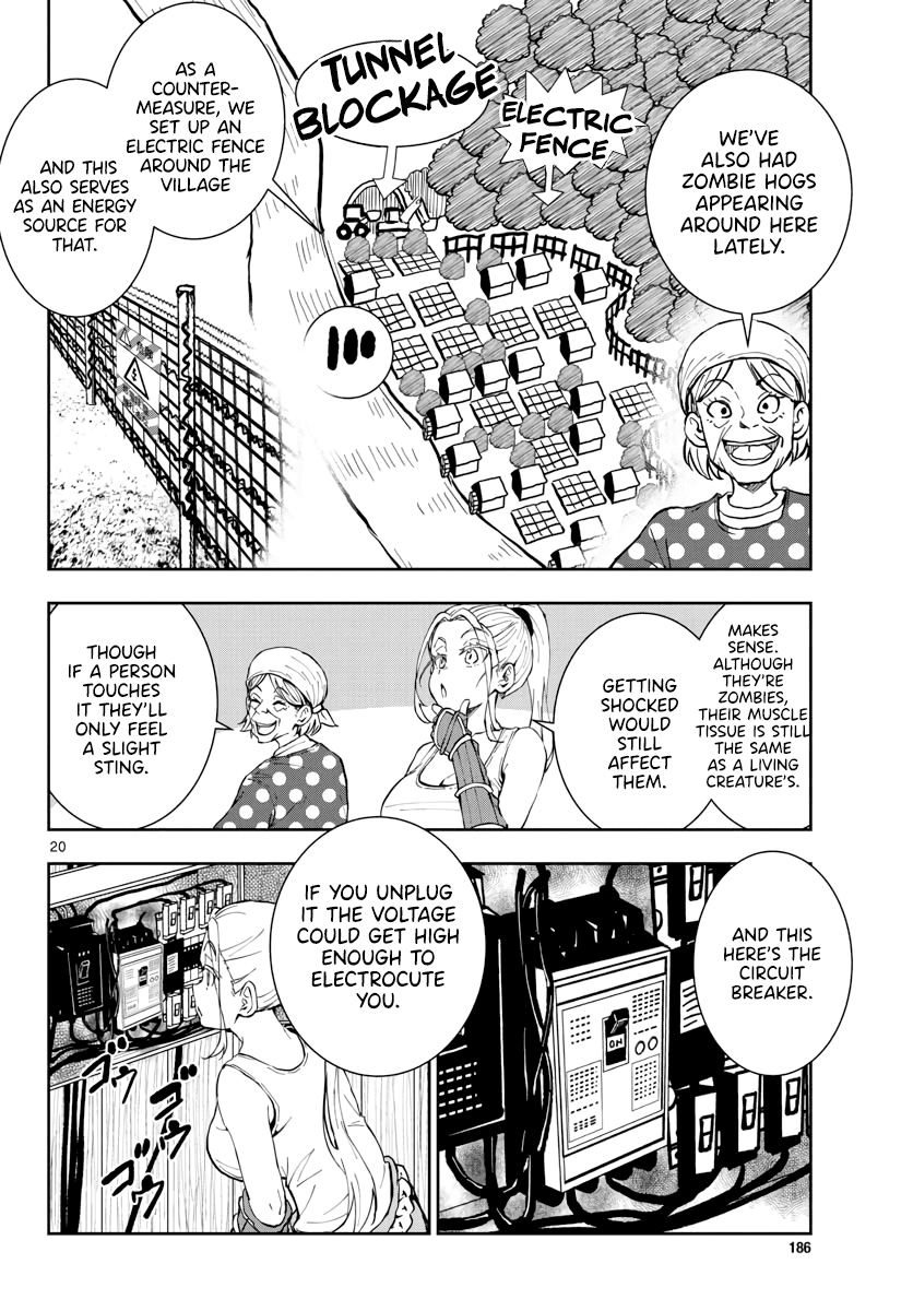 Zombie 100 ~100 Things I Want to do Before I Become a Zombie~ Chapter 16 page 21 - Chapter 16: Hometown of the Dead 2