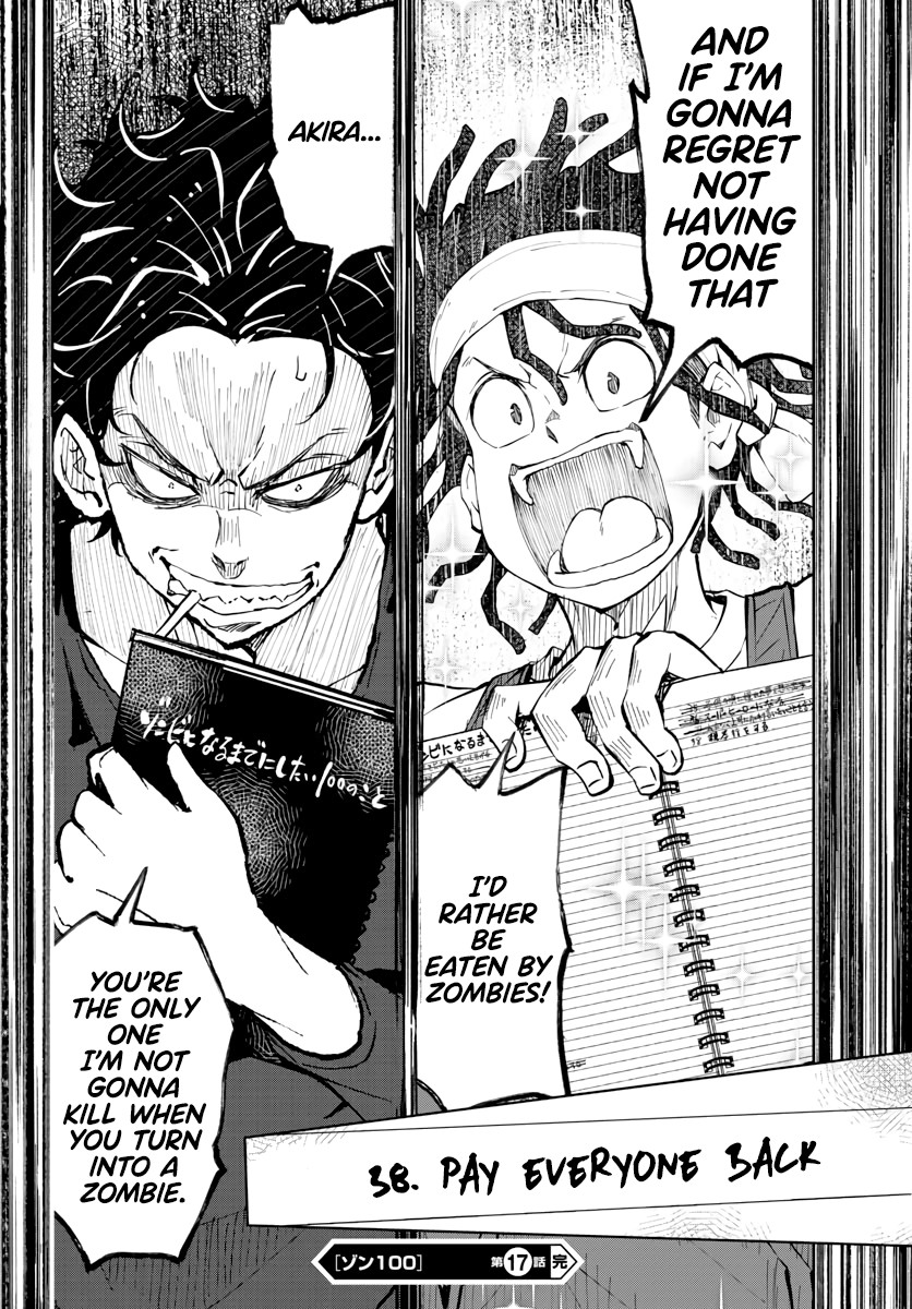 Zombie 100 ~100 Things I Want to do Before I Become a Zombie~ Chapter 17 page 38 - Chapter 17: Hometown of the Dead 3