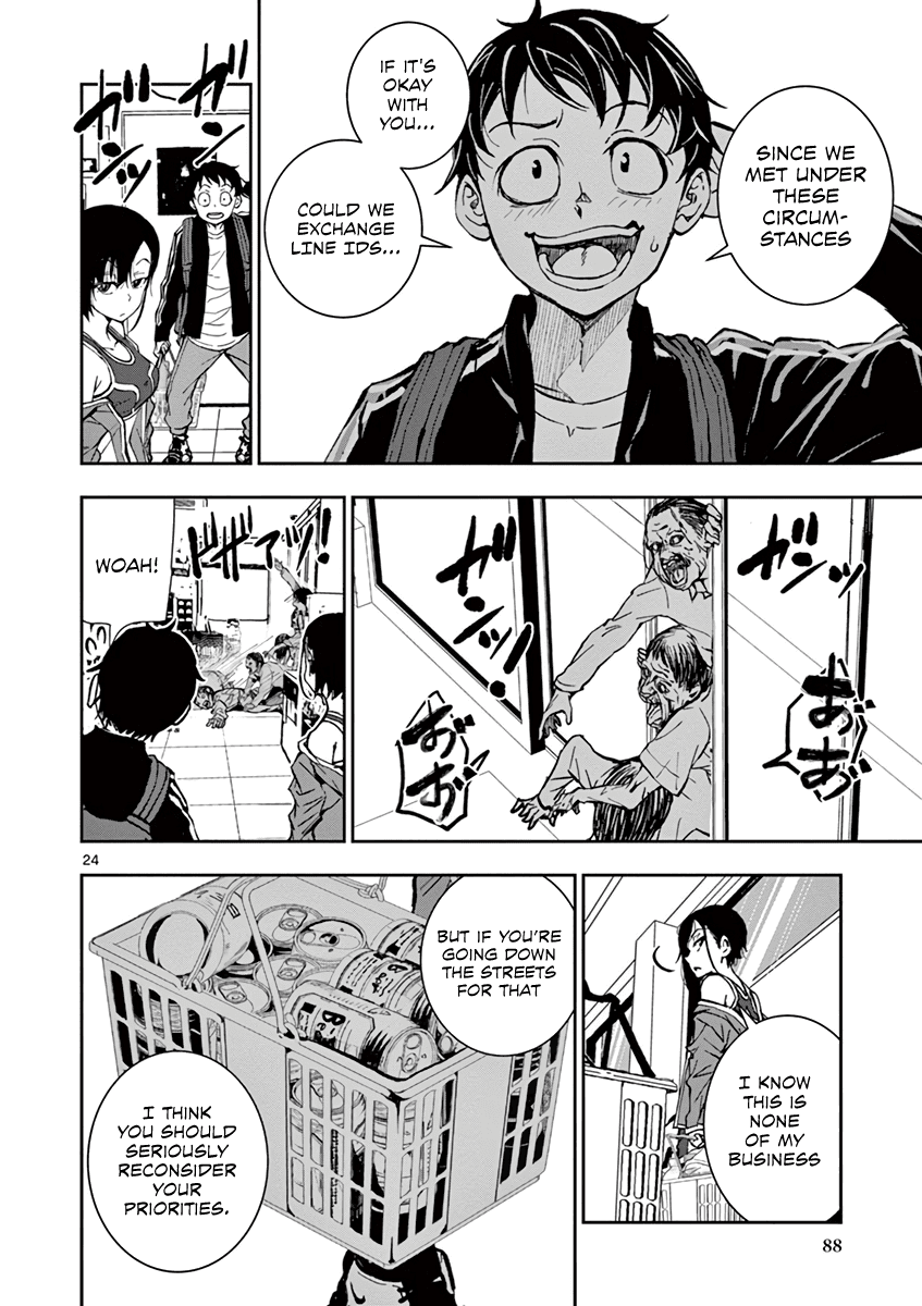 Zombie 100 ~100 Things I Want to do Before I Become a Zombie~ Chapter 2 page 24 - Chapter 2: Bucket List of the Dead