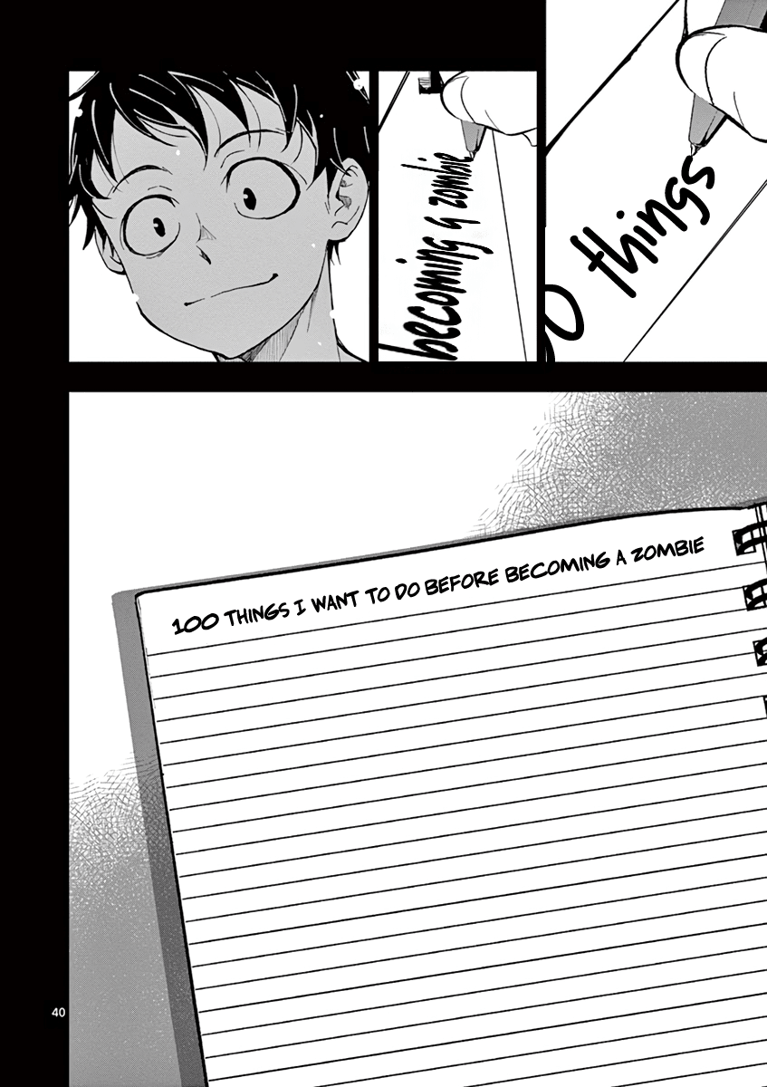 Zombie 100 ~100 Things I Want to do Before I Become a Zombie~ Chapter 2 page 38 - Chapter 2: Bucket List of the Dead