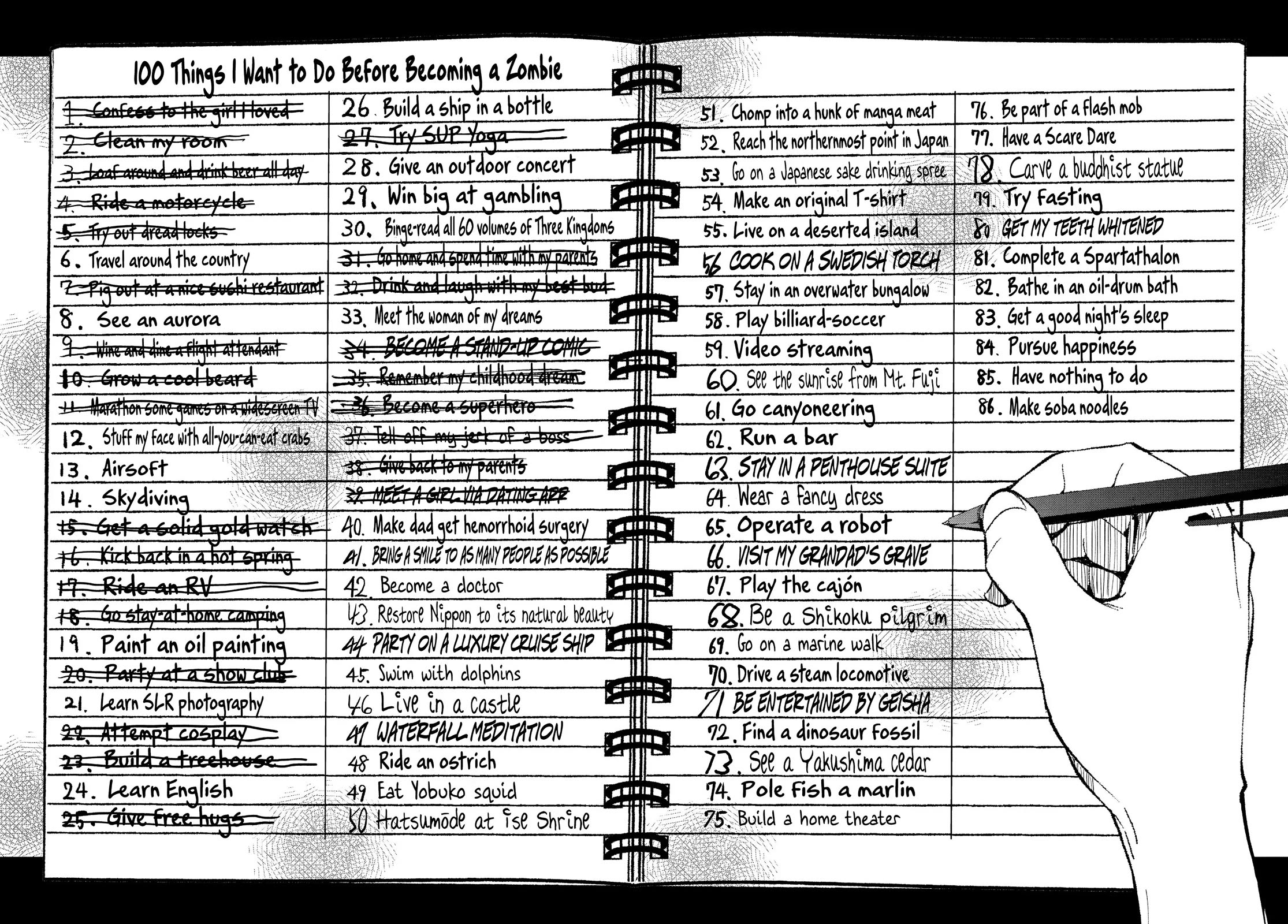 Zombie 100 ~100 Things I Want to do Before I Become a Zombie~ Chapter 22 page 25 - Chapter 22