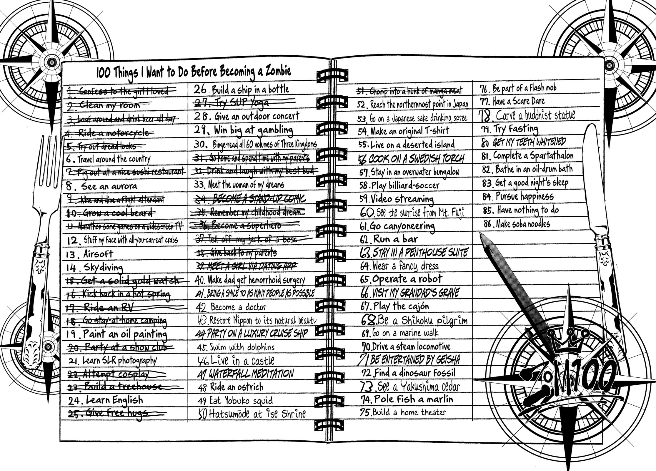 Zombie 100 ~100 Things I Want to do Before I Become a Zombie~ Chapter 23 page 3 - Chapter 23