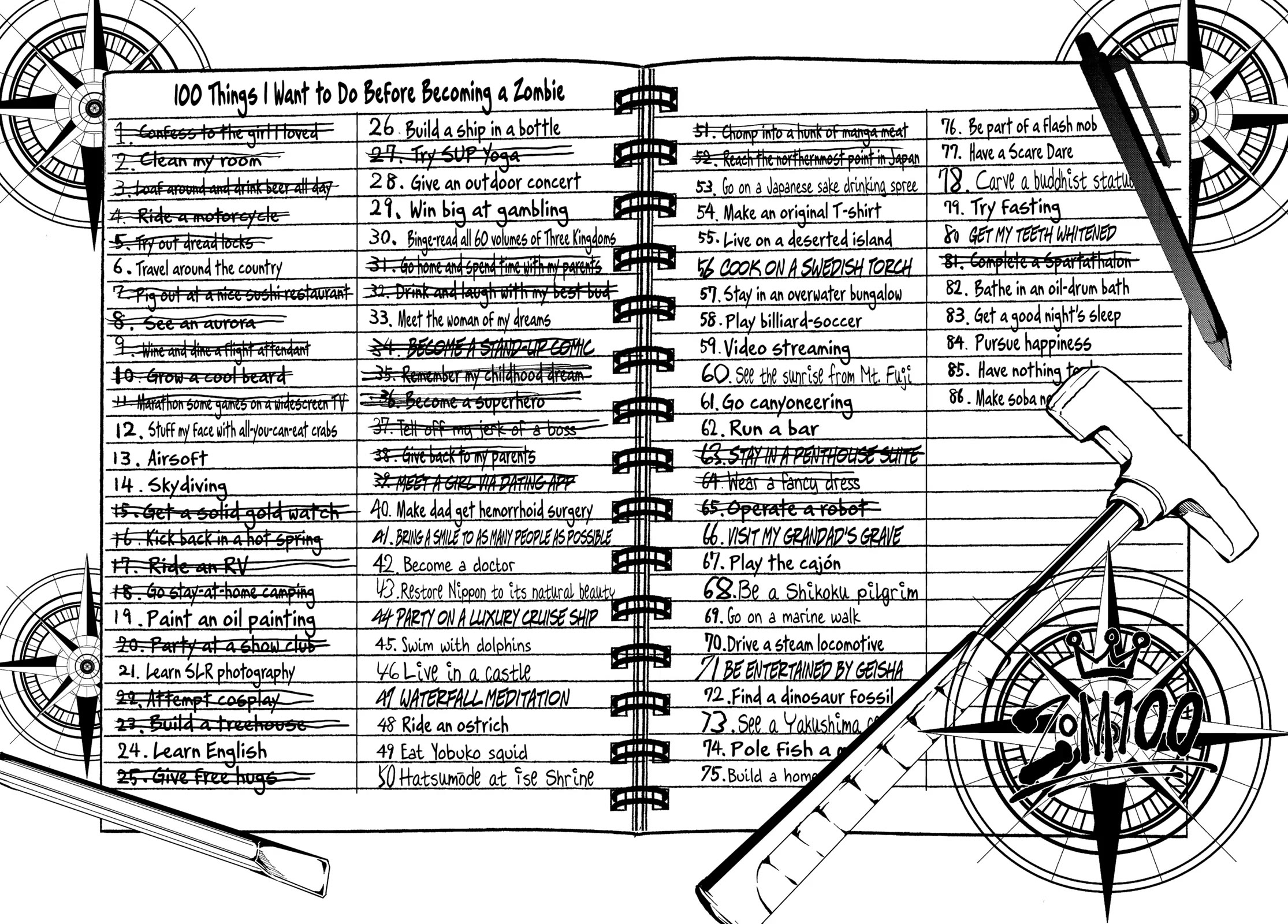 Zombie 100 ~100 Things I Want to do Before I Become a Zombie~ Chapter 27 page 3 - Chapter 27