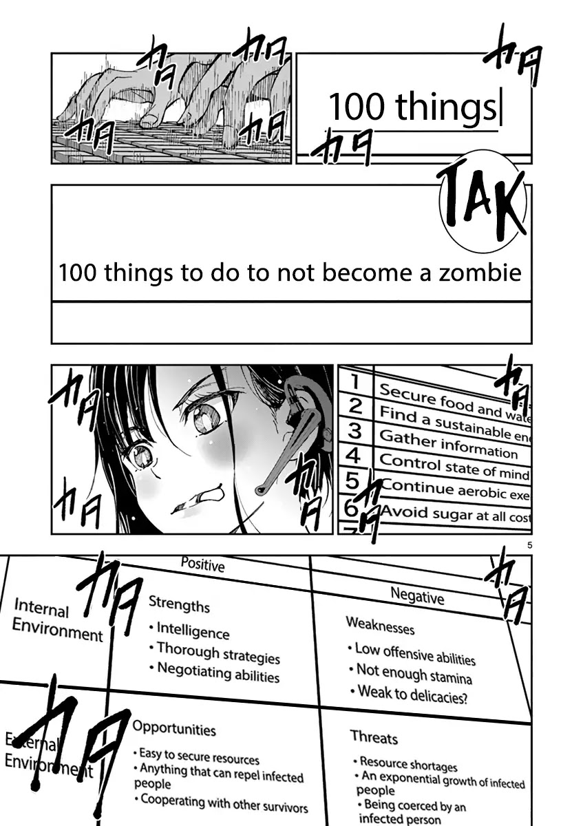 Zombie 100 ~100 Things I Want to do Before I Become a Zombie~ Chapter 3.5 page 6 - Chapter 3.5: Sakura Mochi of the Dead