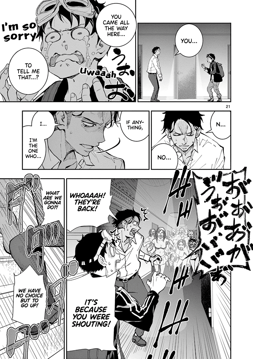 Zombie 100 ~100 Things I Want to do Before I Become a Zombie~ Chapter 3 page 21 - Chapter 3: Best Friend of the Dead