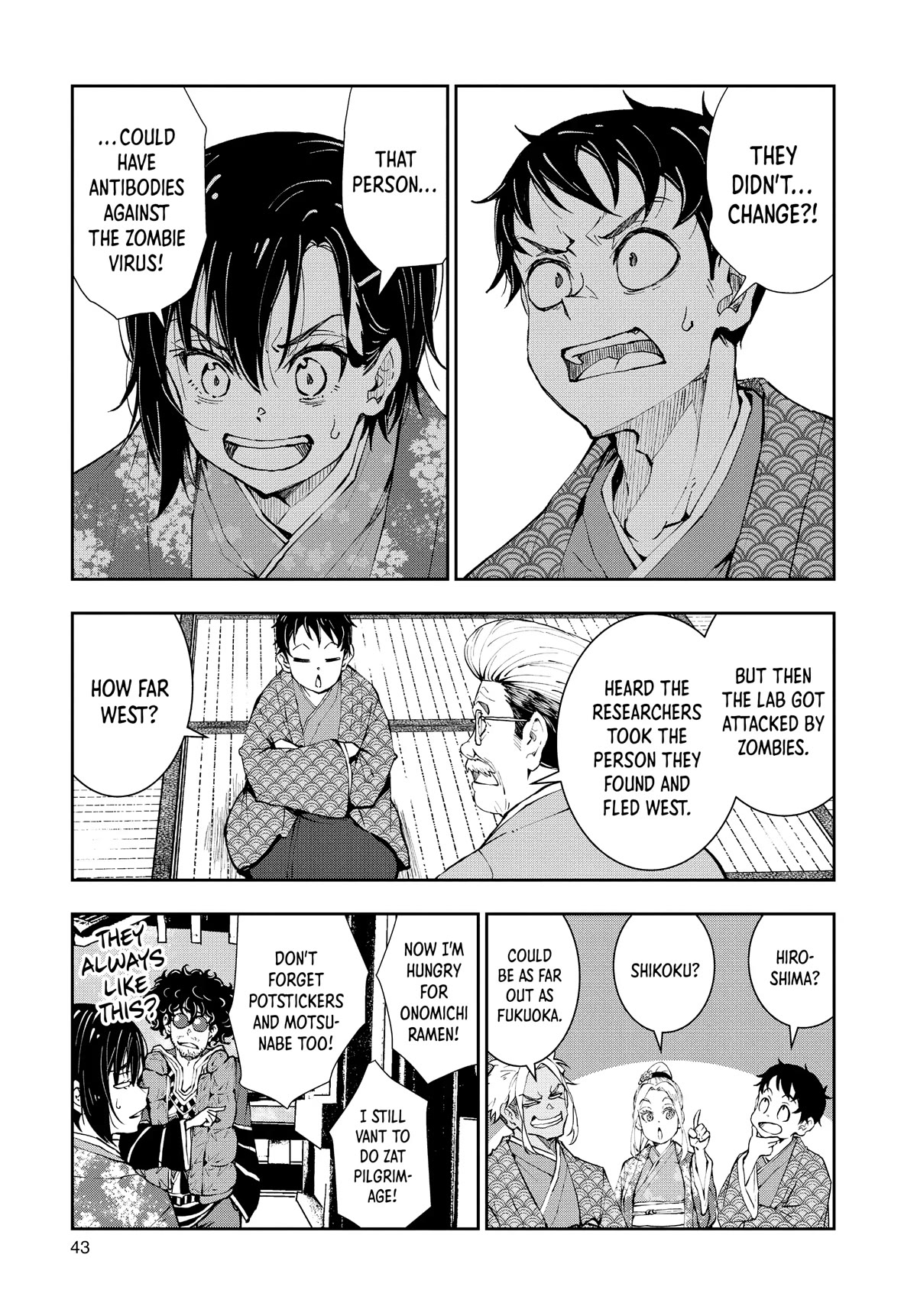 Zombie 100 ~100 Things I Want to do Before I Become a Zombie~ Chapter 35 page 41 - Chapter 35