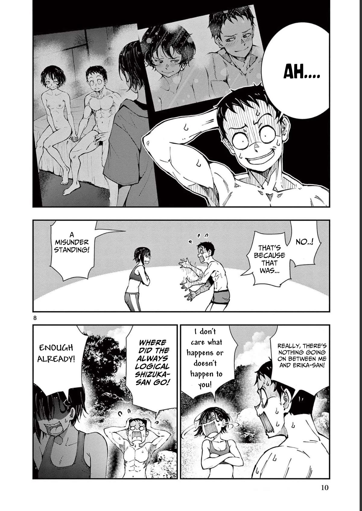 Zombie 100 ~100 Things I Want to do Before I Become a Zombie~ Chapter 43 page 8 - Chapter 43: Deserted island of the dead