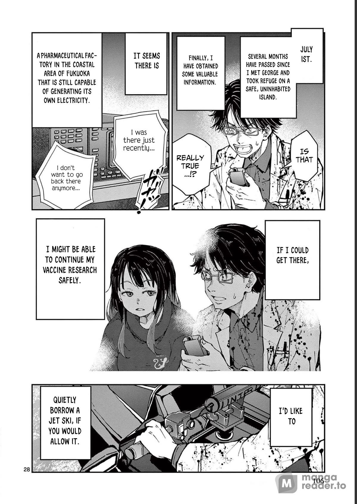 Zombie 100 ~100 Things I Want to do Before I Become a Zombie~ Chapter 45 page 29 - Chapter 45: Steam Locomotive of the dead