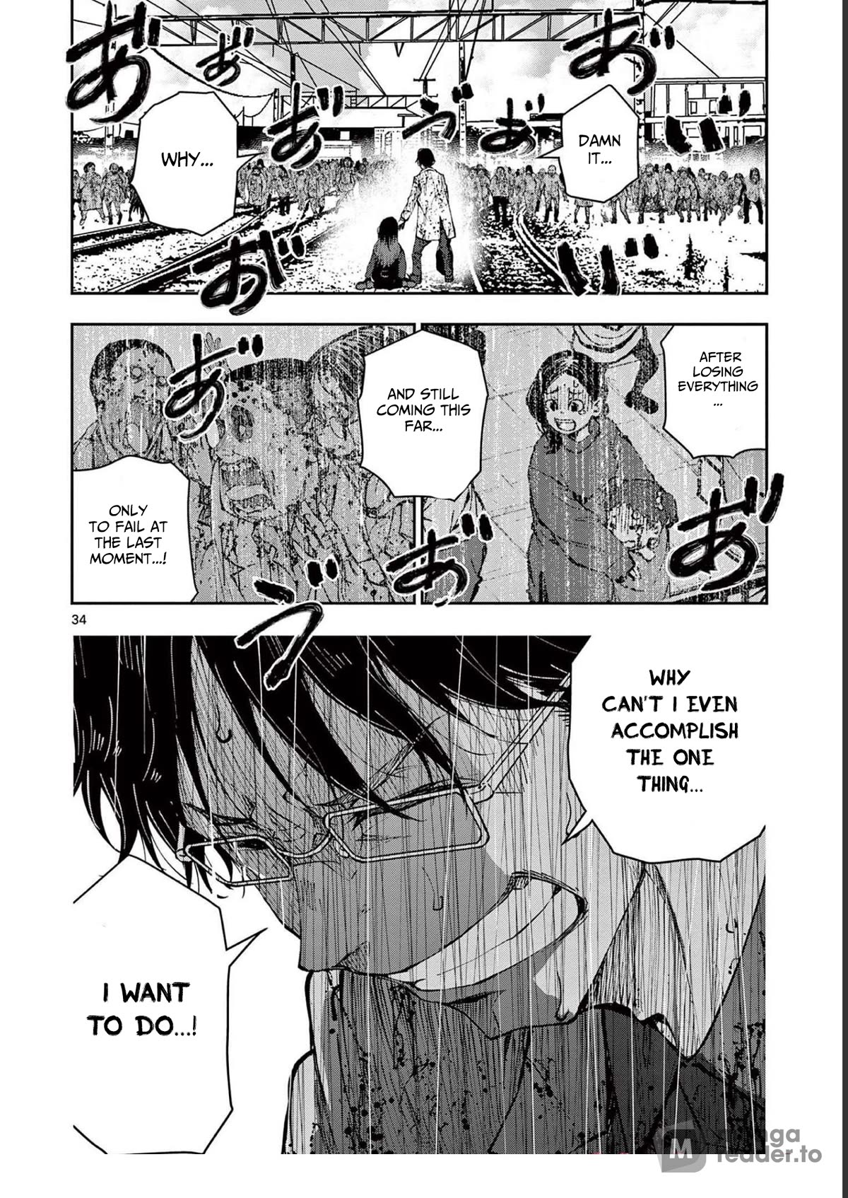 Zombie 100 ~100 Things I Want to do Before I Become a Zombie~ Chapter 45 page 35 - Chapter 45: Steam Locomotive of the dead