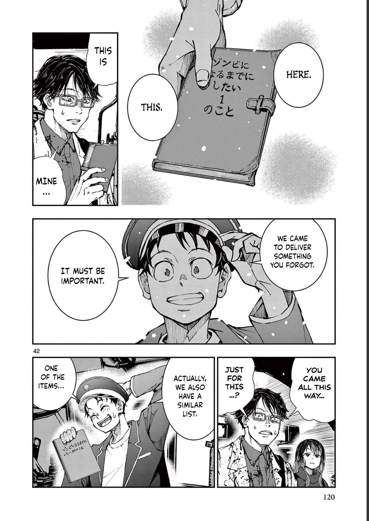 Zombie 100 ~100 Things I Want to do Before I Become a Zombie~ Chapter 45 page 43 - Chapter 45: Steam Locomotive of the dead