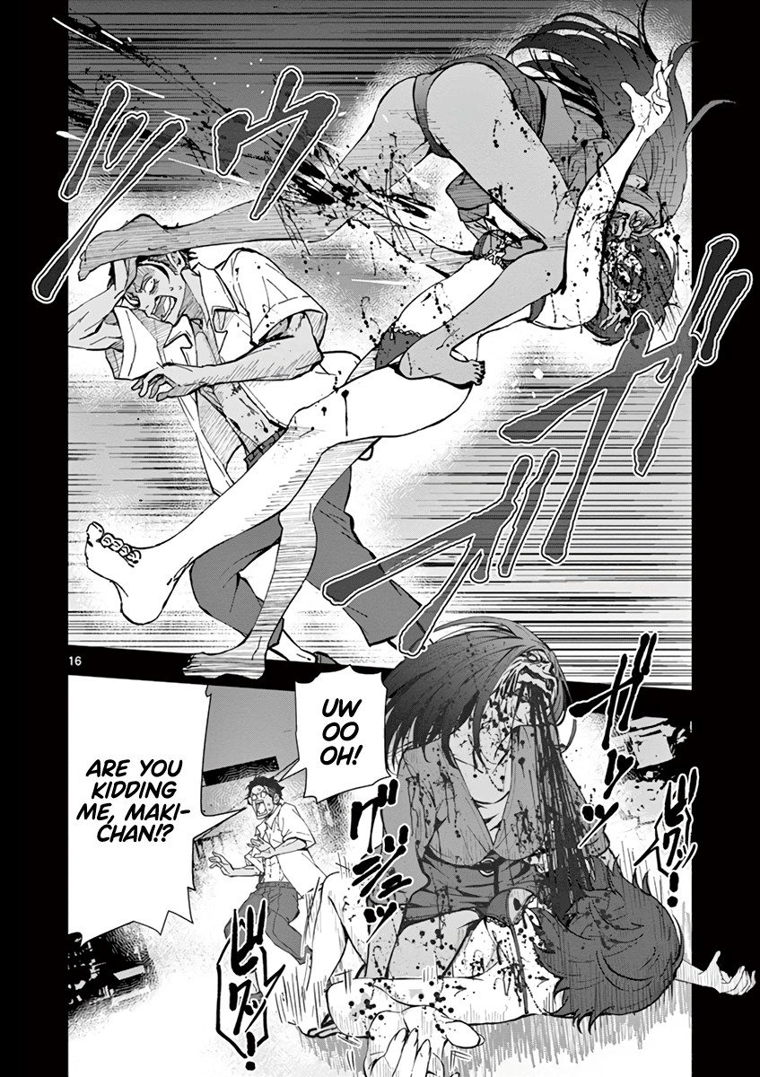 Zombie 100 ~100 Things I Want to do Before I Become a Zombie~ Chapter 5 page 16 - Chapter 5: CA of the Dead 2