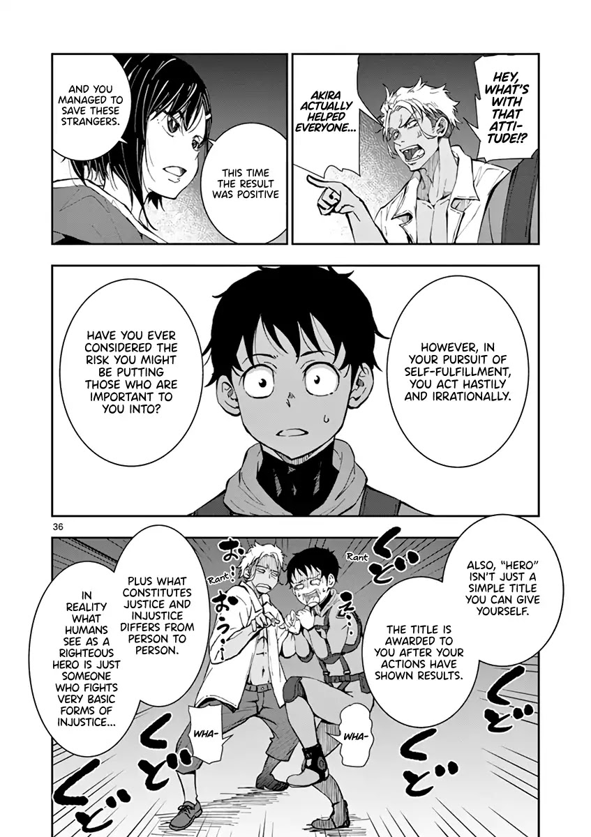 Zombie 100 ~100 Things I Want to do Before I Become a Zombie~ Chapter 6 page 35 - Chapter 6: Hero of the Dead 1