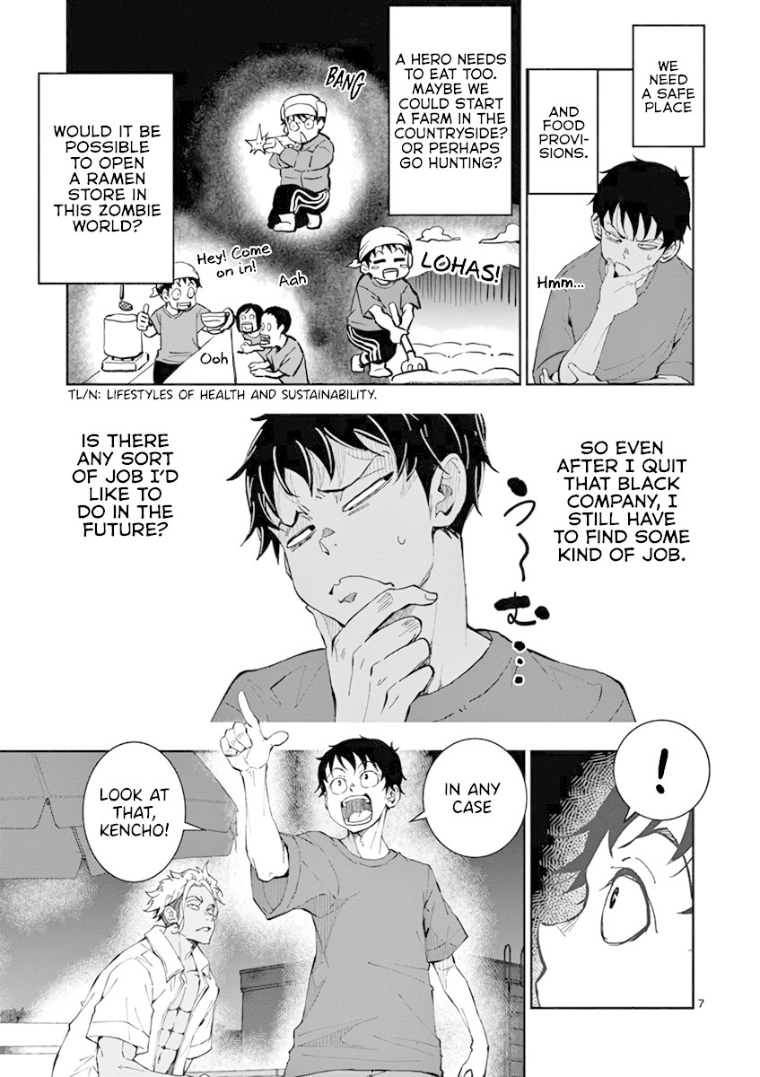 Zombie 100 ~100 Things I Want to do Before I Become a Zombie~ Chapter 8 page 10 - Chapter 8: Camping Car of the Dead