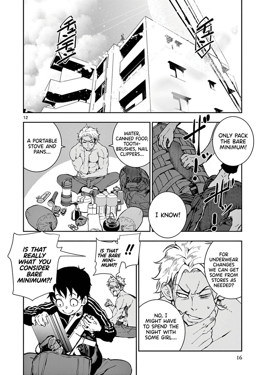 Zombie 100 ~100 Things I Want to do Before I Become a Zombie~ Chapter 8 page 14 - Chapter 8: Camping Car of the Dead