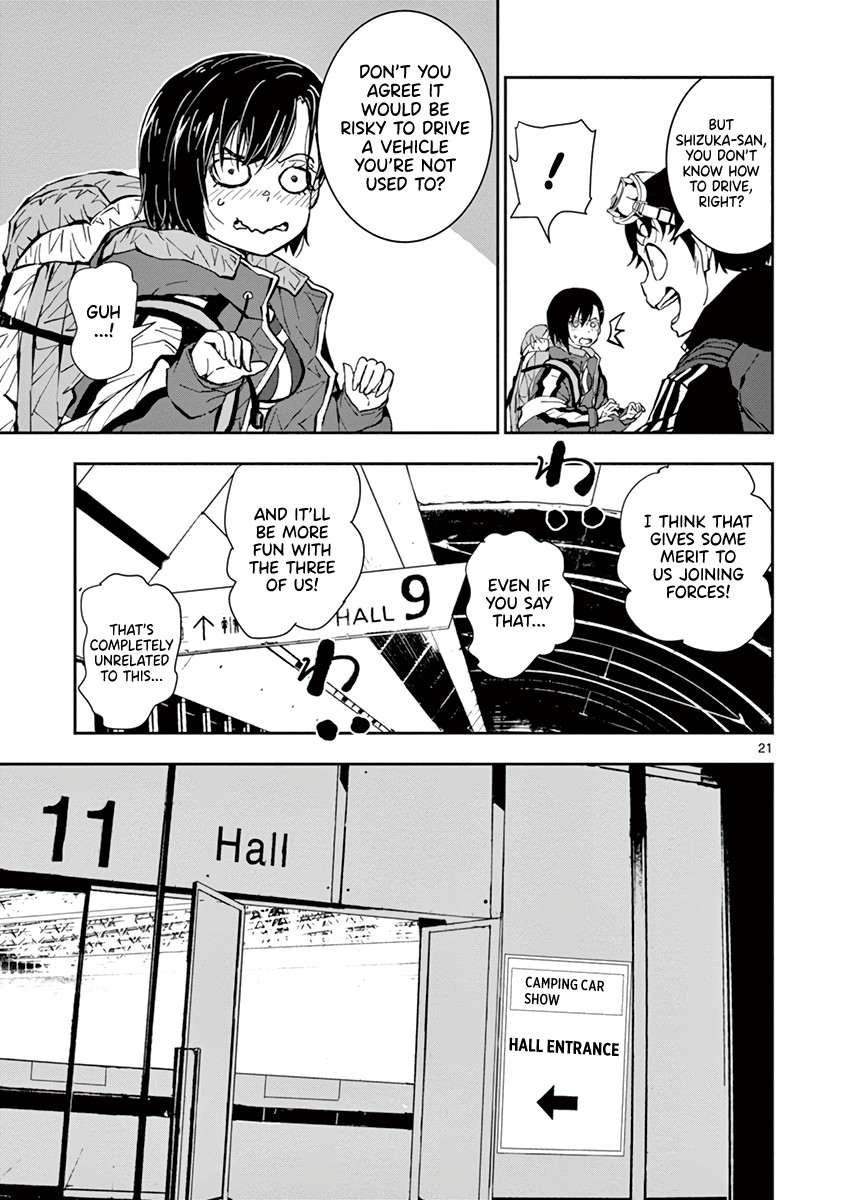 Zombie 100 ~100 Things I Want to do Before I Become a Zombie~ Chapter 8 page 23 - Chapter 8: Camping Car of the Dead
