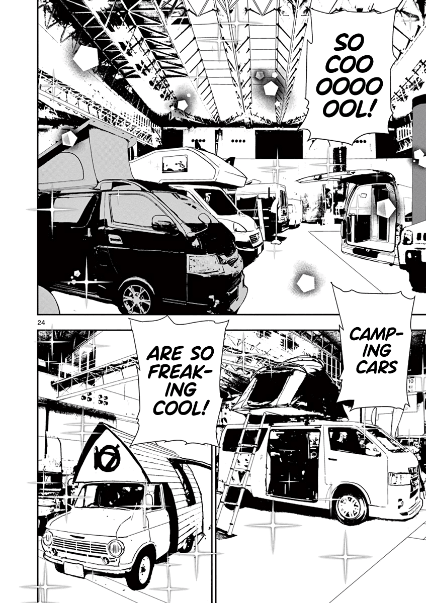 Zombie 100 ~100 Things I Want to do Before I Become a Zombie~ Chapter 8 page 25 - Chapter 8: Camping Car of the Dead
