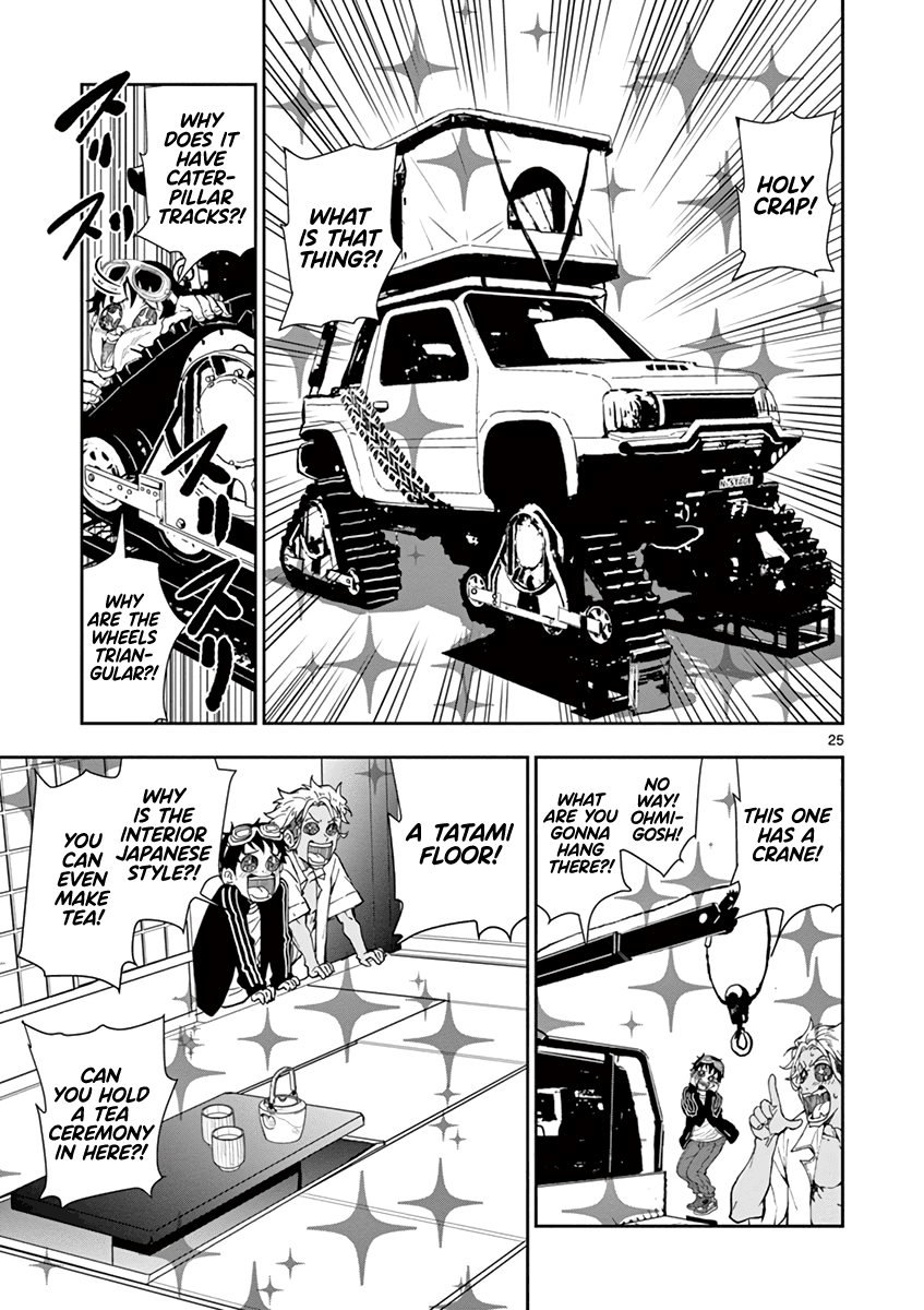 Zombie 100 ~100 Things I Want to do Before I Become a Zombie~ Chapter 8 page 26 - Chapter 8: Camping Car of the Dead