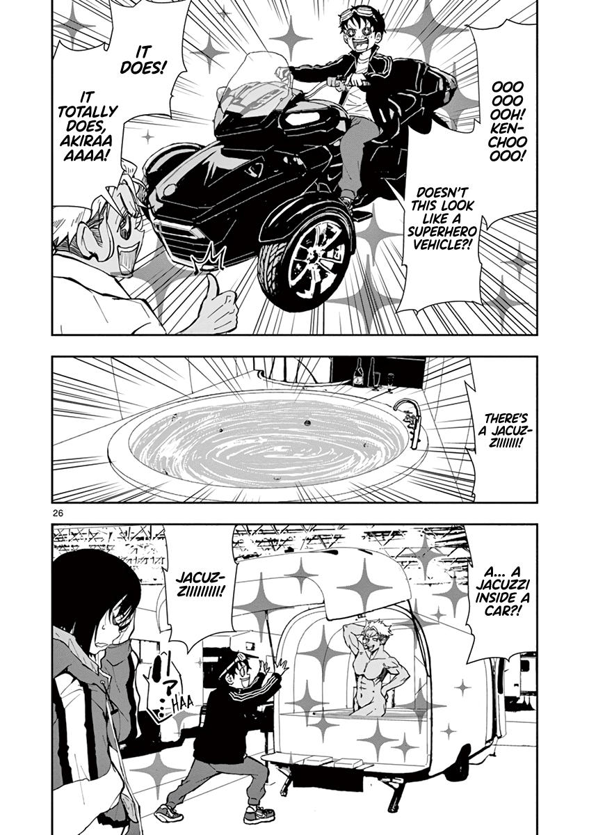Zombie 100 ~100 Things I Want to do Before I Become a Zombie~ Chapter 8 page 27 - Chapter 8: Camping Car of the Dead