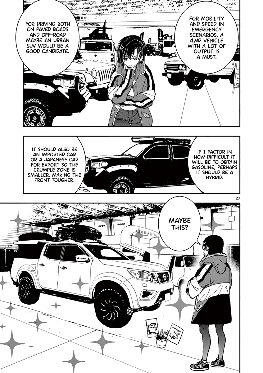 Zombie 100 ~100 Things I Want to do Before I Become a Zombie~ Chapter 8 page 28 - Chapter 8: Camping Car of the Dead