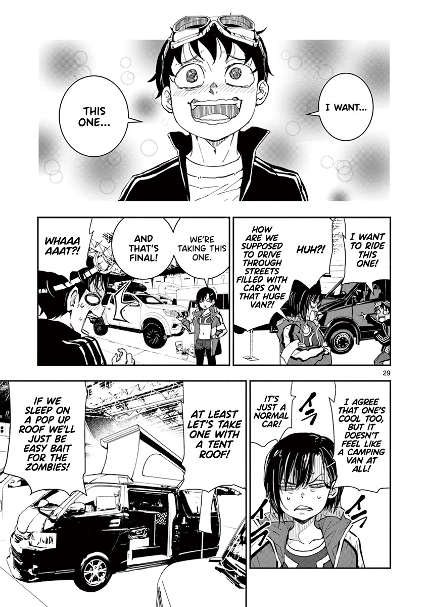 Zombie 100 ~100 Things I Want to do Before I Become a Zombie~ Chapter 8 page 30 - Chapter 8: Camping Car of the Dead