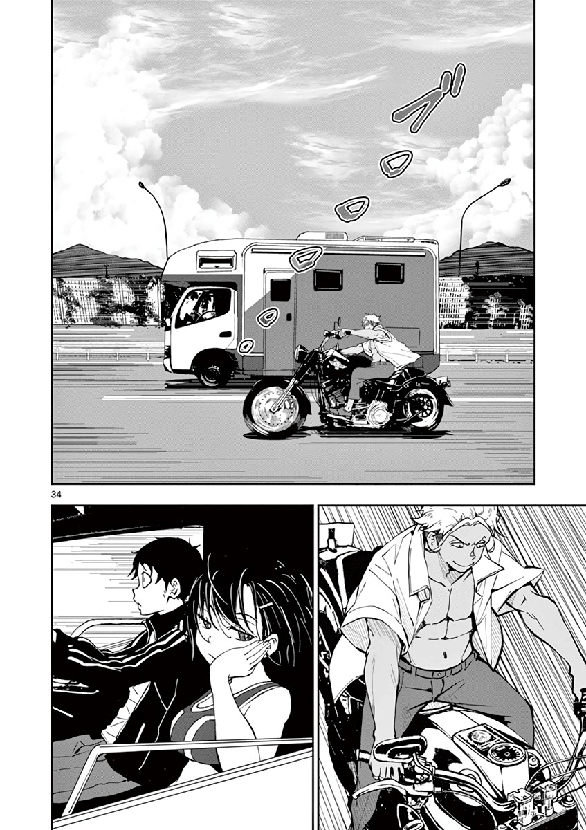 Zombie 100 ~100 Things I Want to do Before I Become a Zombie~ Chapter 8 page 35 - Chapter 8: Camping Car of the Dead