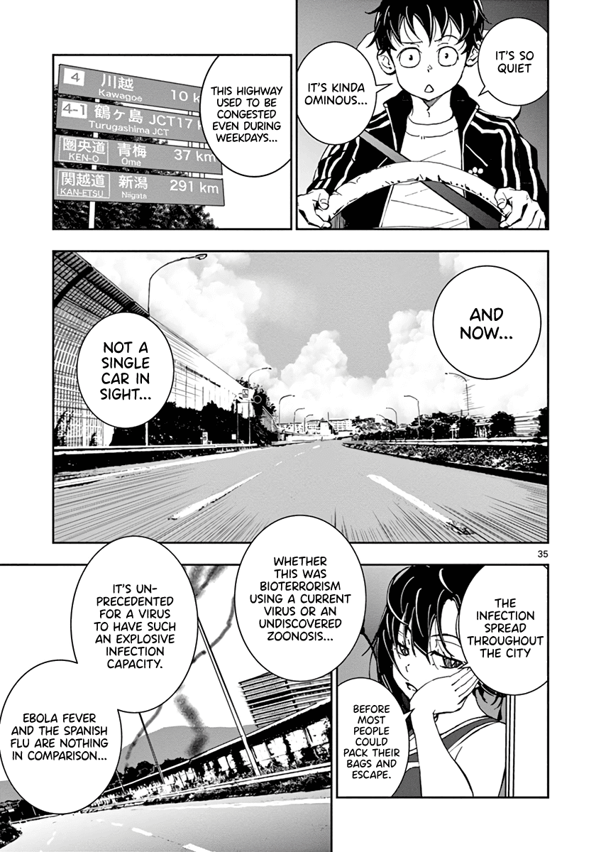 Zombie 100 ~100 Things I Want to do Before I Become a Zombie~ Chapter 8 page 36 - Chapter 8: Camping Car of the Dead