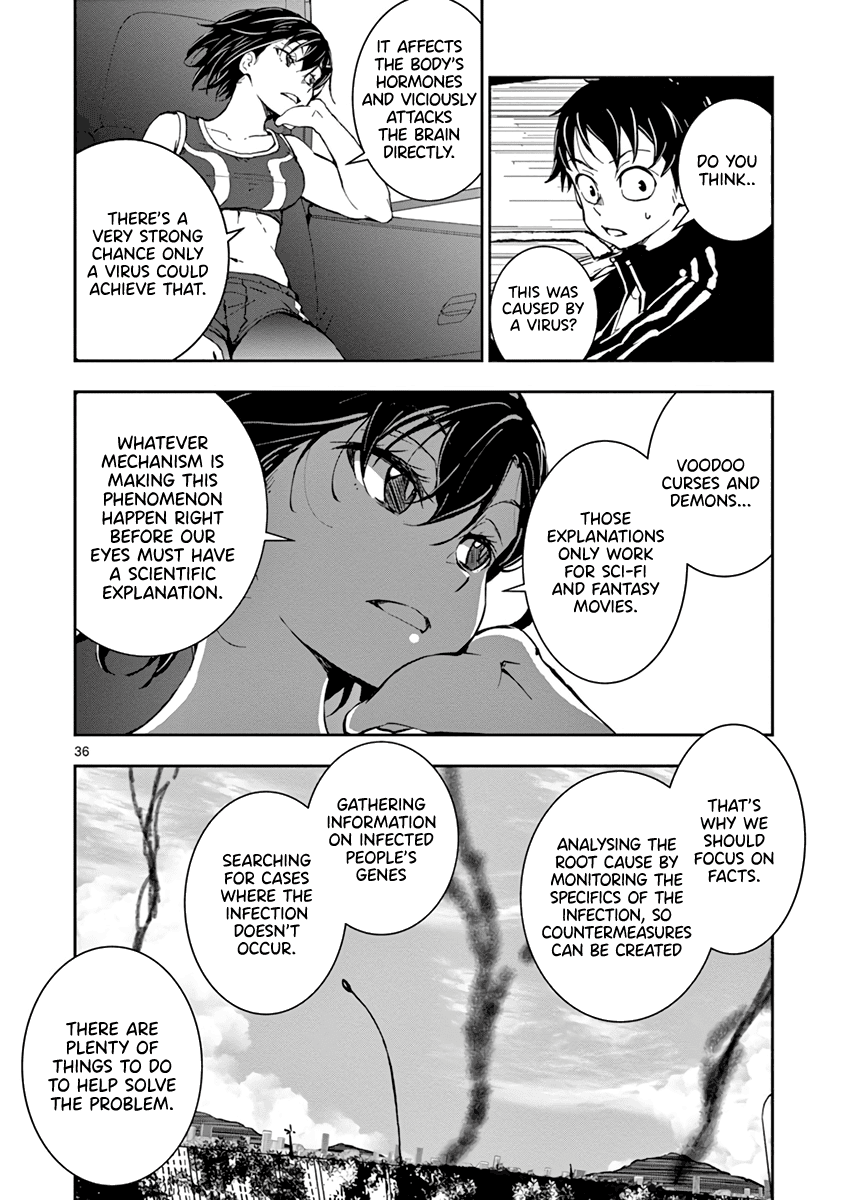 Zombie 100 ~100 Things I Want to do Before I Become a Zombie~ Chapter 8 page 37 - Chapter 8: Camping Car of the Dead