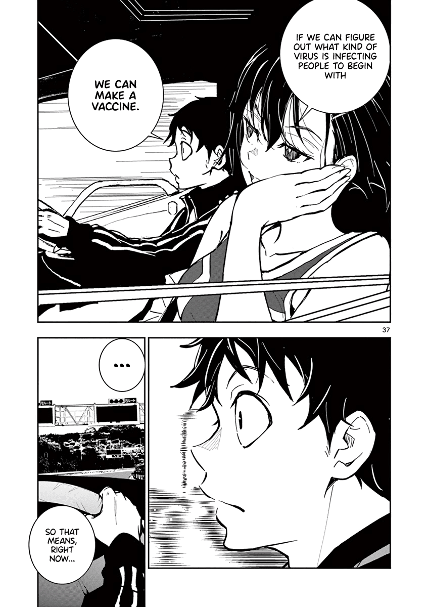 Zombie 100 ~100 Things I Want to do Before I Become a Zombie~ Chapter 8 page 38 - Chapter 8: Camping Car of the Dead